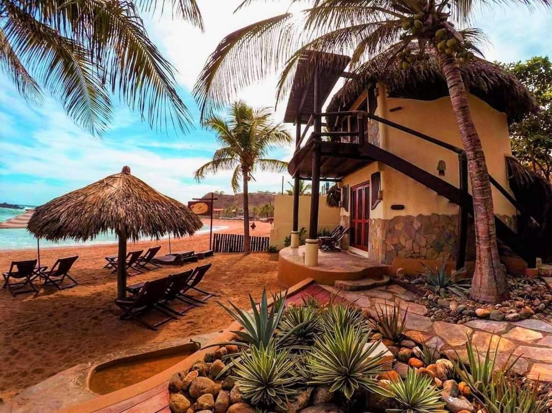 Cabanas Punta Placer San Agustinillo Exteriör bild