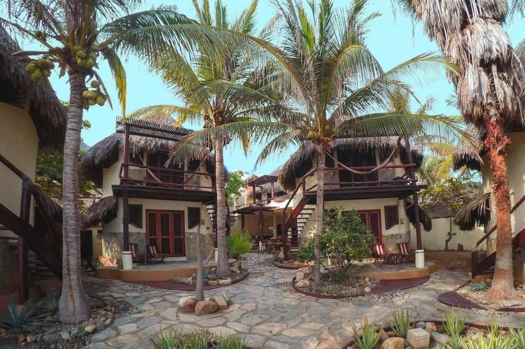 Cabanas Punta Placer San Agustinillo Exteriör bild