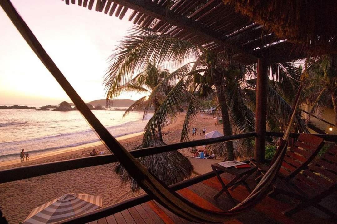 Cabanas Punta Placer San Agustinillo Exteriör bild