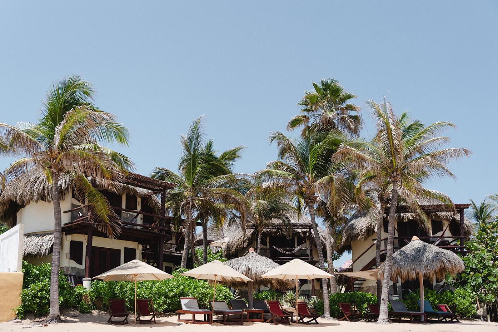 Cabanas Punta Placer San Agustinillo Exteriör bild