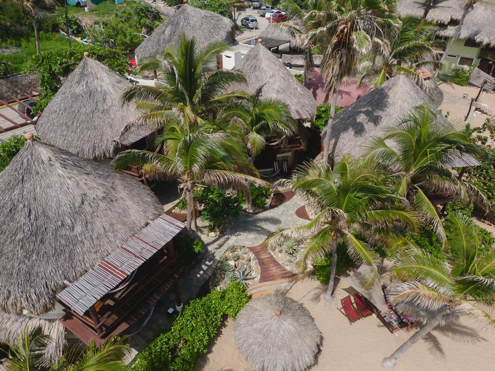 Cabanas Punta Placer San Agustinillo Exteriör bild