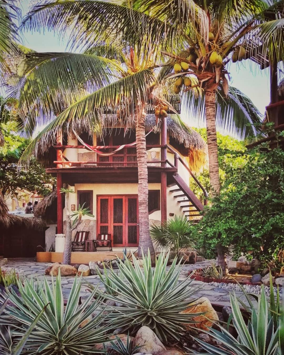 Cabanas Punta Placer San Agustinillo Exteriör bild