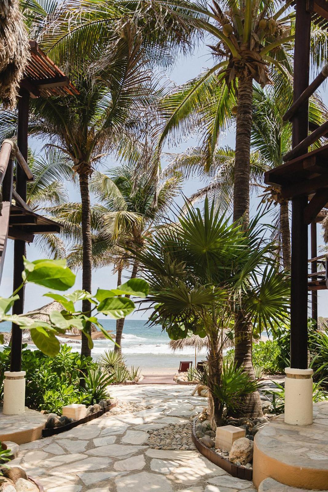 Cabanas Punta Placer San Agustinillo Exteriör bild