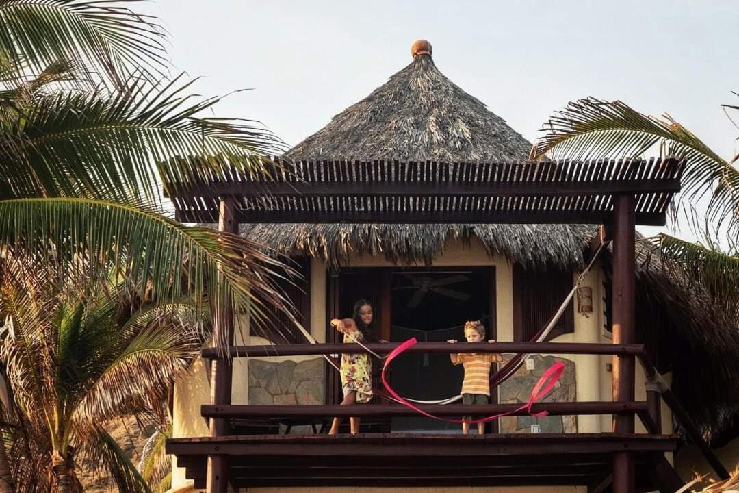 Cabanas Punta Placer San Agustinillo Exteriör bild