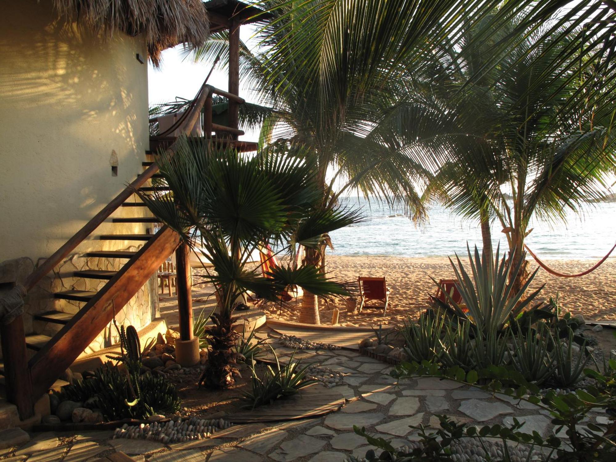 Cabanas Punta Placer San Agustinillo Exteriör bild