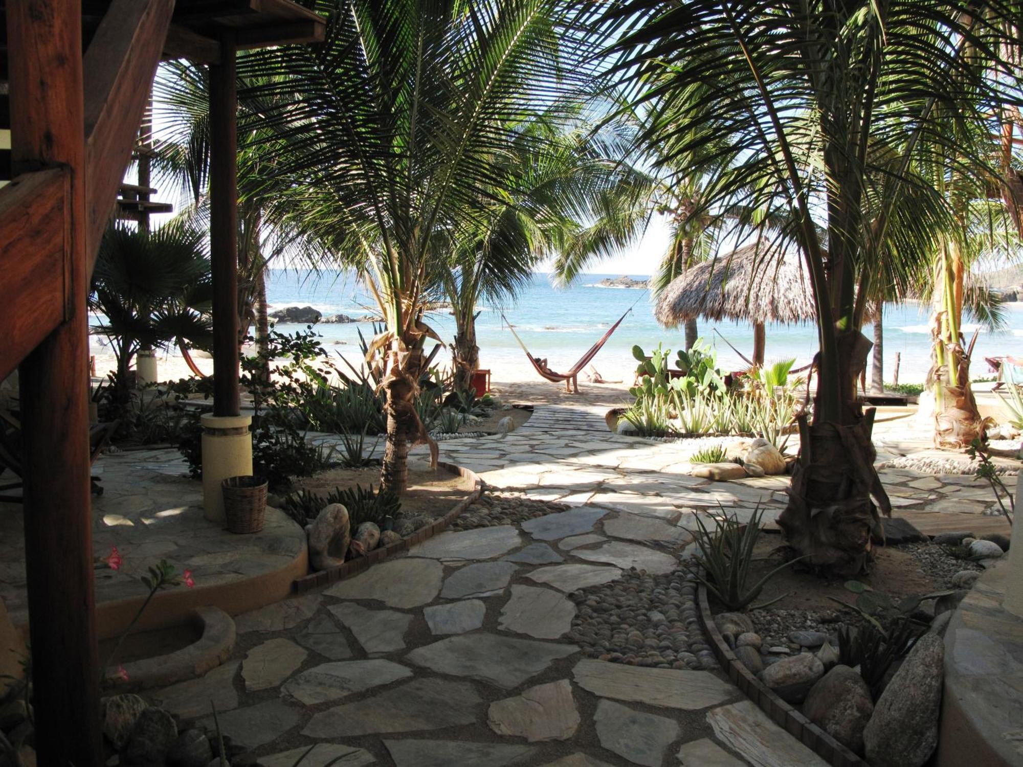 Cabanas Punta Placer San Agustinillo Exteriör bild