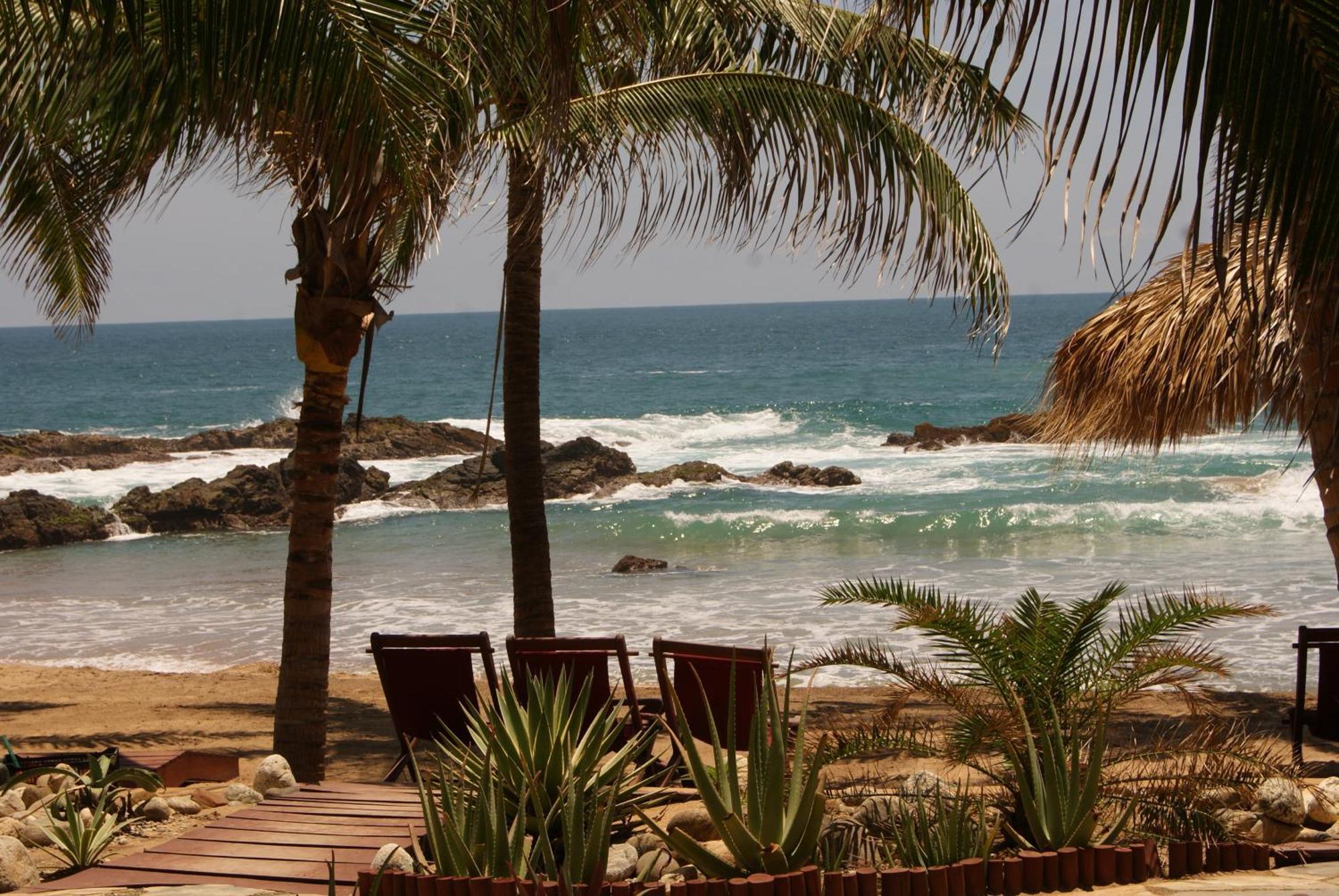Cabanas Punta Placer San Agustinillo Exteriör bild