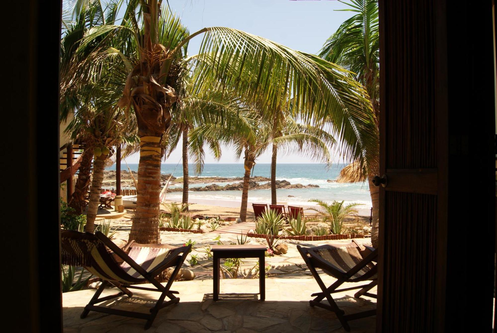 Cabanas Punta Placer San Agustinillo Exteriör bild