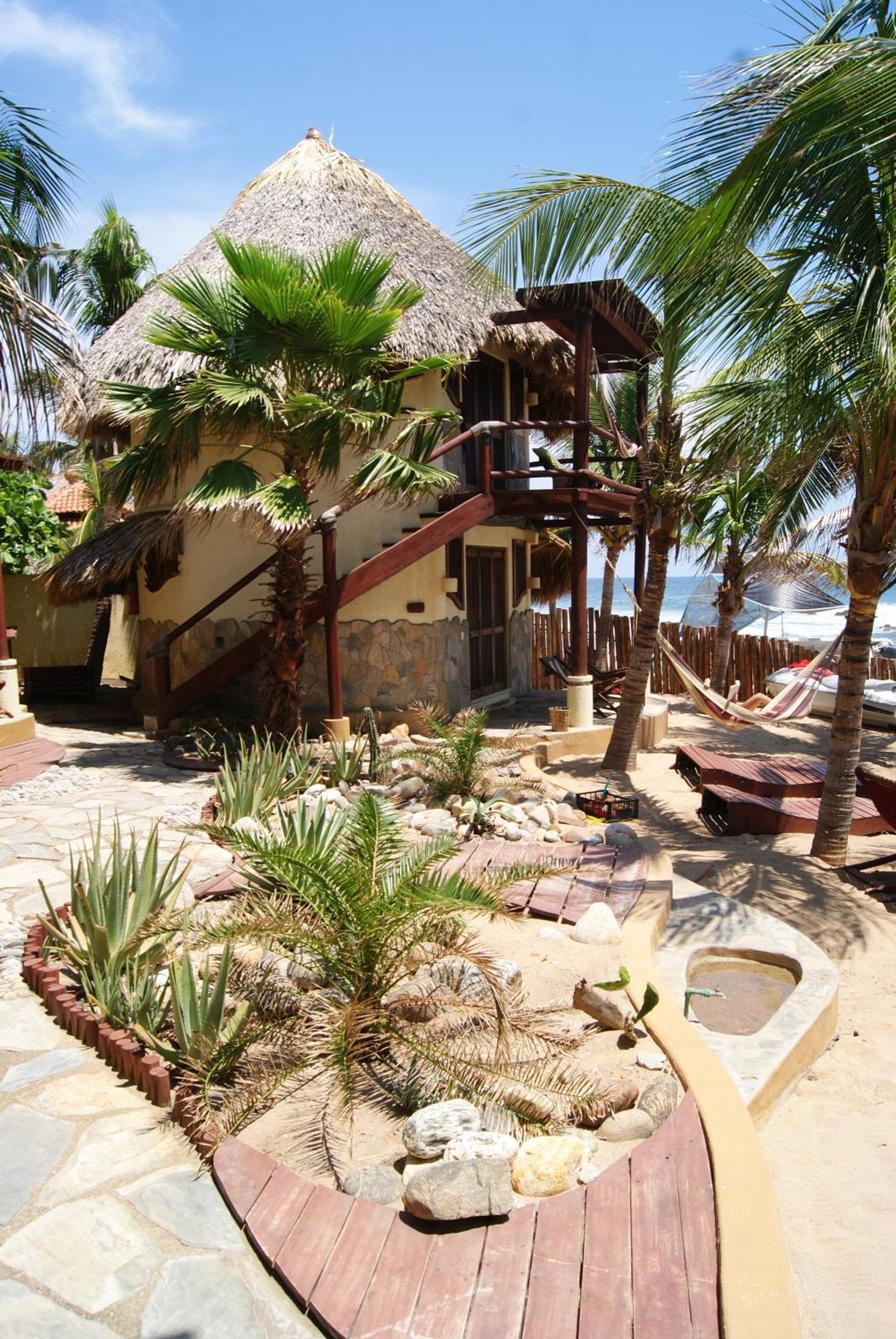 Cabanas Punta Placer San Agustinillo Exteriör bild